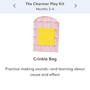 Lovery crinkle bag